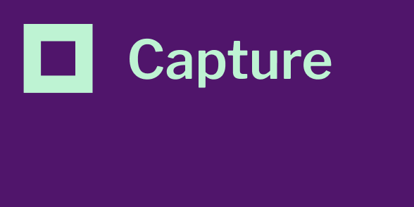Desktop Capture Tidbits